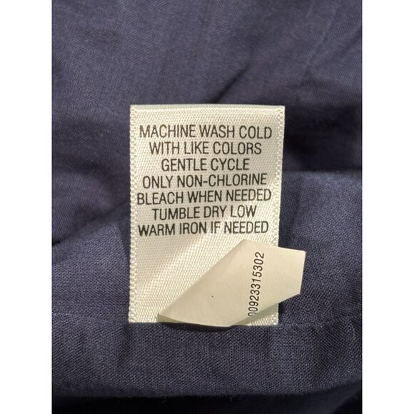 Croft & Barrow Womens Blue Blazer Jacket 1X Cotton Polyester Made In China - Picture 6 of 11